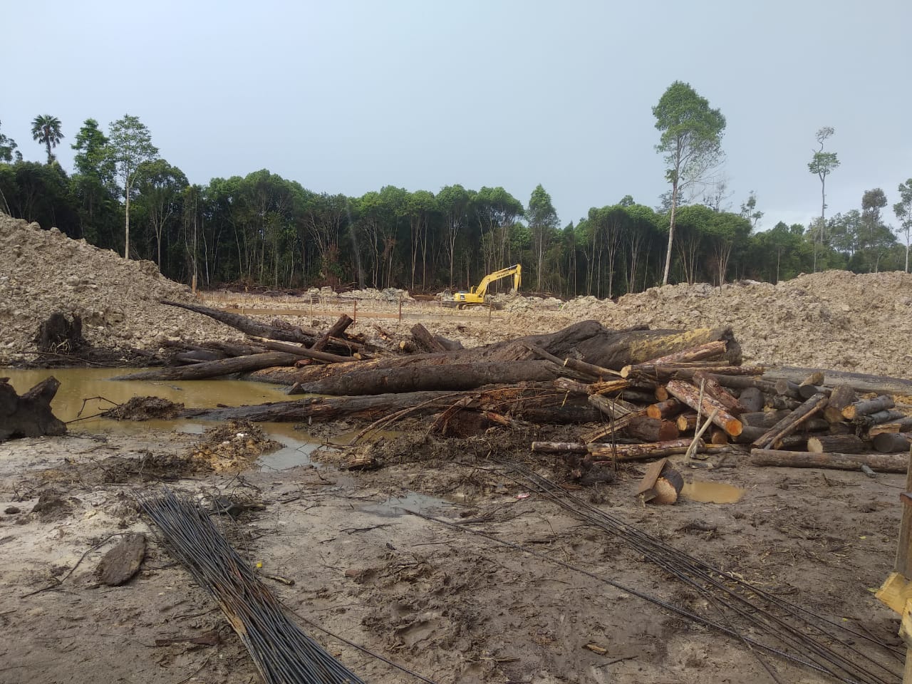 Proses pembangunan RSP Tana Lia. (Foto : Istimewa)