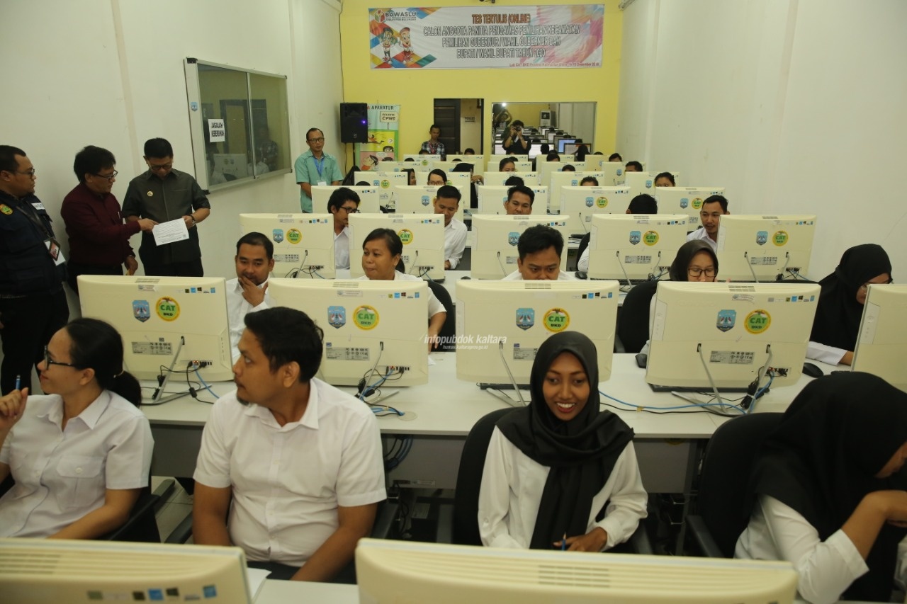 Pelaksanaan Tes CPNS beberapa waktu lalu