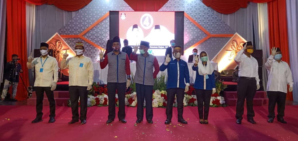 Empat pasangan cabup dan cawabup Pilkada Bulungan 2020