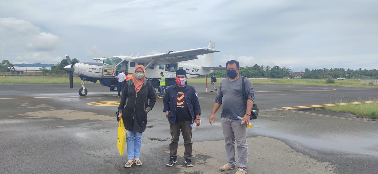 Memastikan Pilkada Serentak 2020 berjalan lancar, KPU Kaltara dan Nunukan kunjungi Kecamatan Krayan