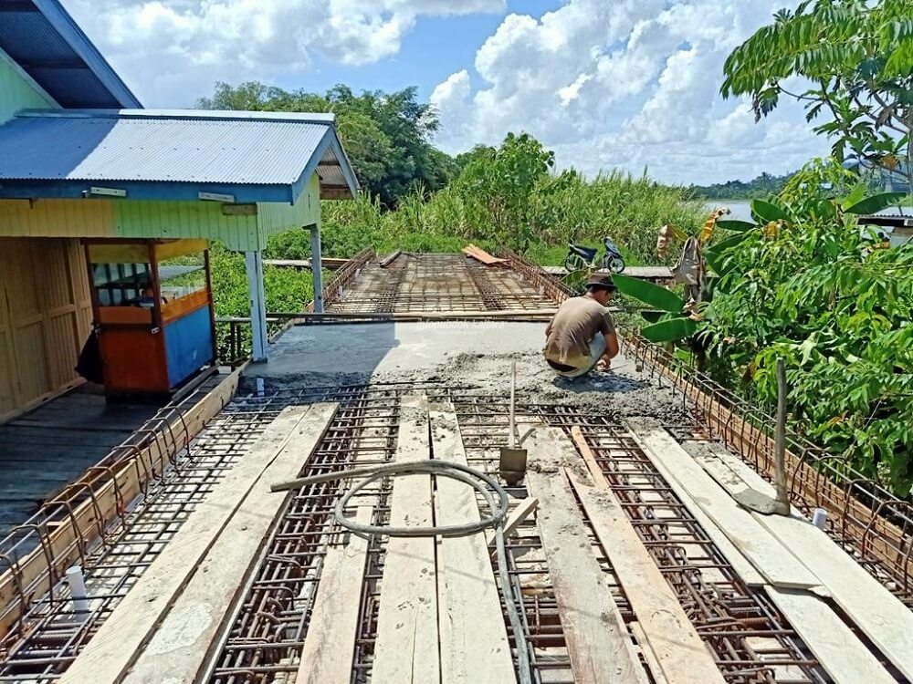 Pekerjaan penataan daerah permukimam kumuh perkotaan di Tanjung Rumbia
