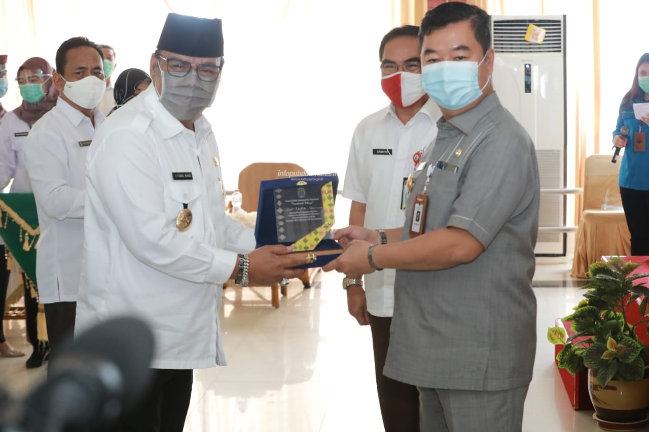 Pjs Gubernur Kaltara Teguh Setyabudi saat menghadiri Rakor Kependudukan se-Kalimantan Utara