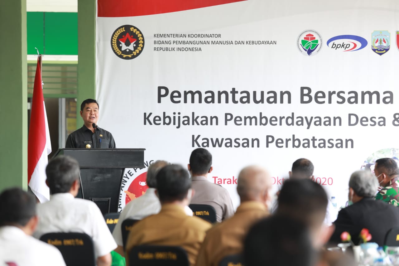 Rapat Koordinasi dan Sinkronisasi Kebijakan Pemberdayaan Desa dan Kawasan dalam rangka pemantauan bersama kebijakan pemberdayaan desa dan kawasan perbatasan
