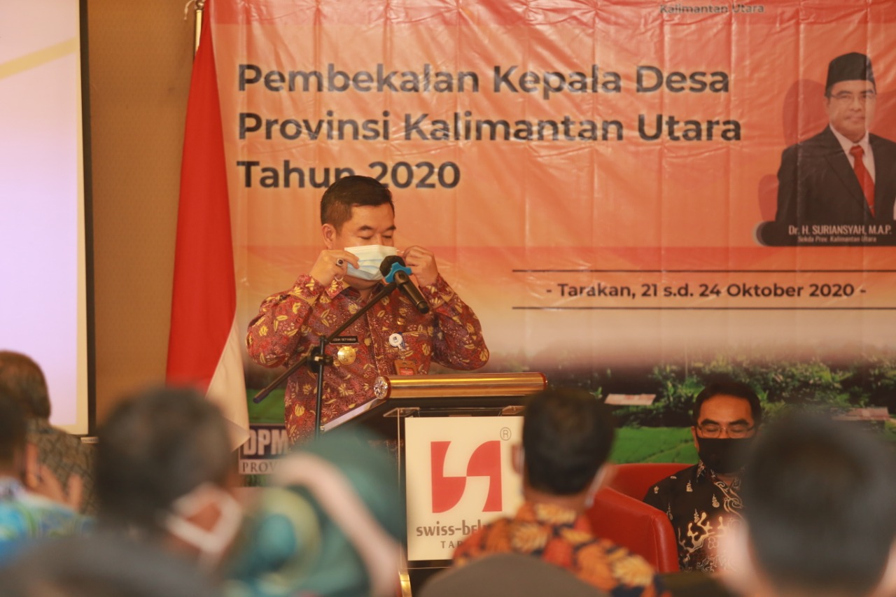 Pembekalan Desa Provinsi Kaltara 2020