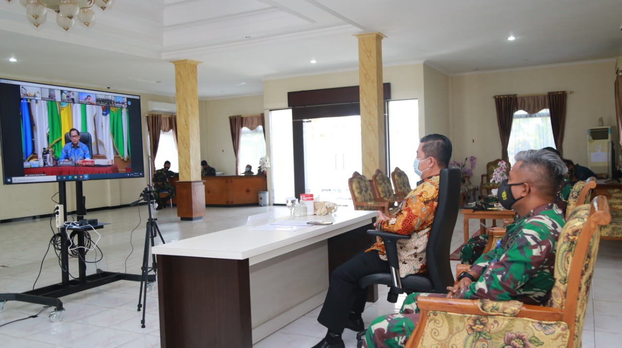 Rakor Nasional dan Derah Antisipasi Penyebaran Covid-19 Saat Libur Panjang 