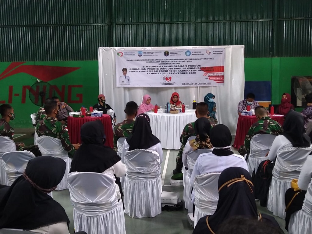 BImtek olahan produk berbahan pisang dan ubi