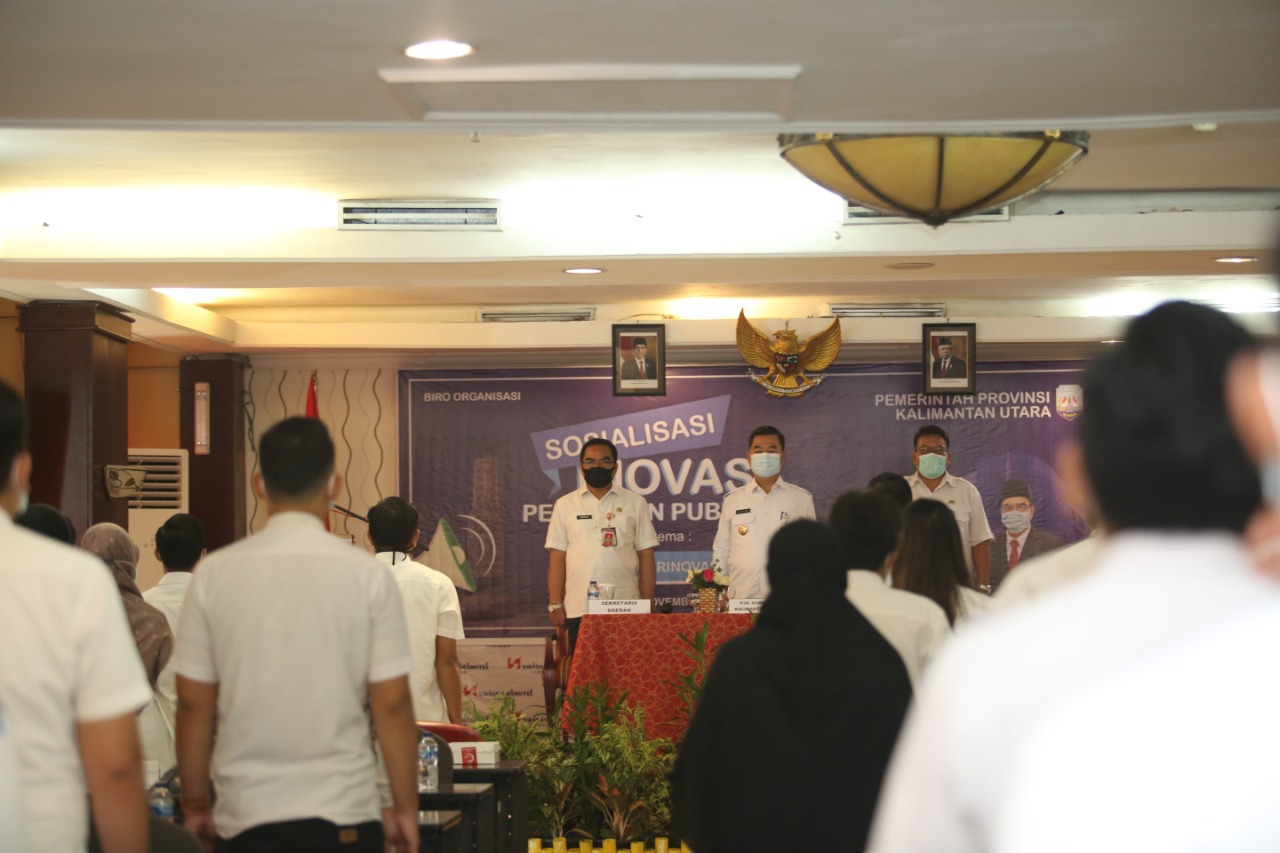 sosialisasi inovasi pelayanan publik di lingkup Pemprov Kaltara