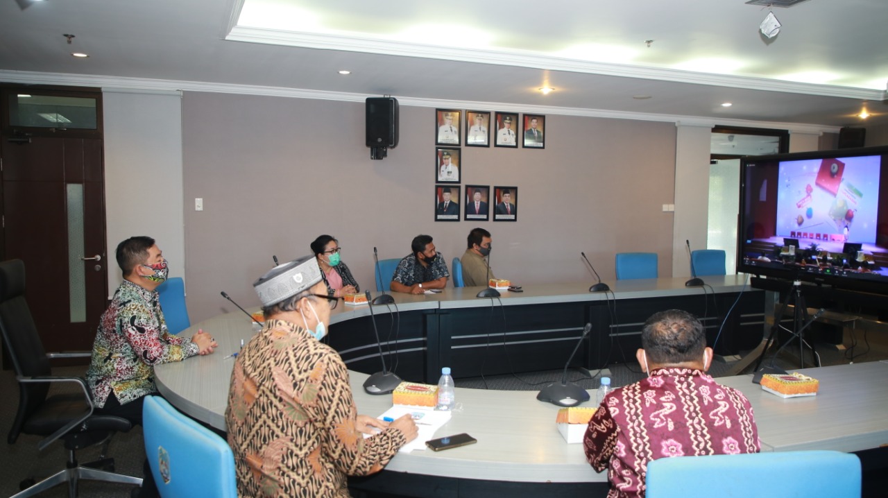 Pjs Gubernur Kaltara saat mengikuti kegiatan peluncuran PancaMain Indonesia 
