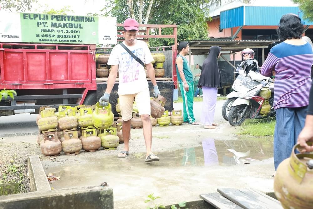 Elpiji tabung 3 kilogram masih menjadi andalan warga Kaltara