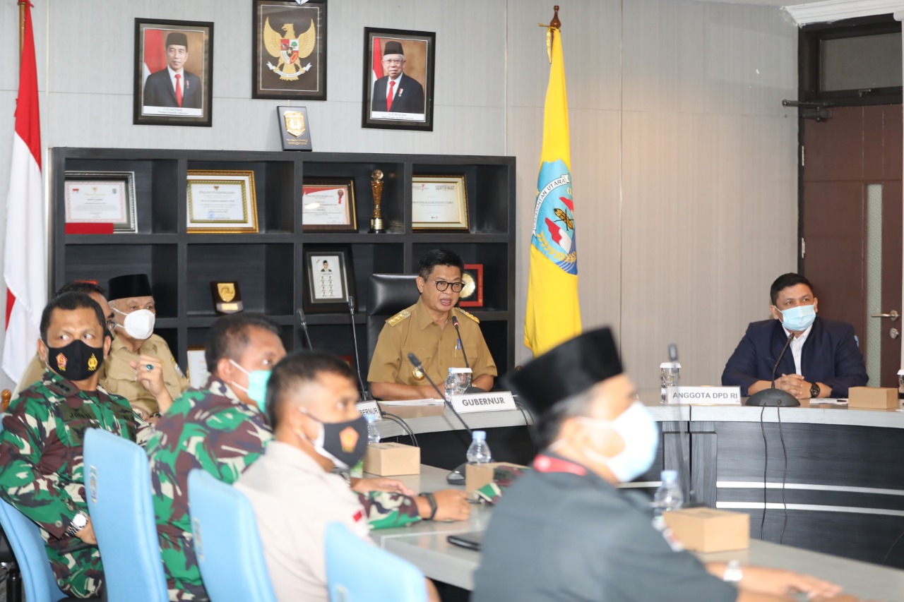 Gubernur Bertemu Mendagri dan Komite I DPD RI