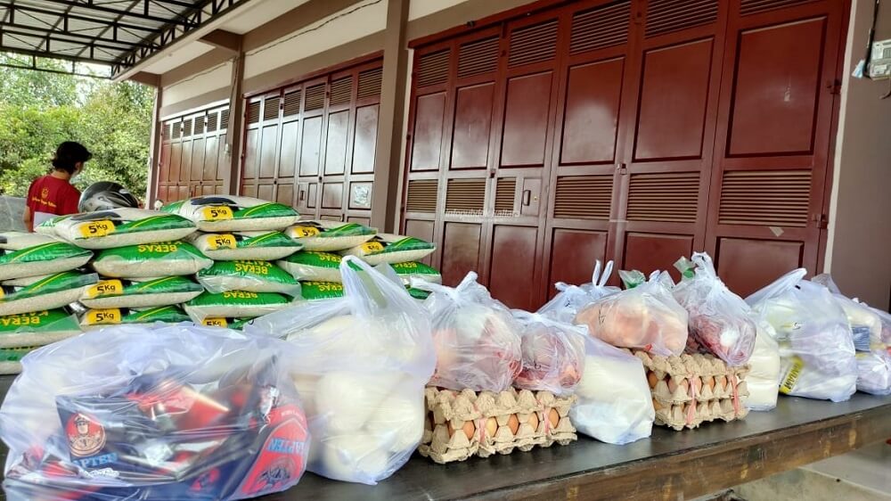 Stand pasar murah yang digelar TTIC Kaltara