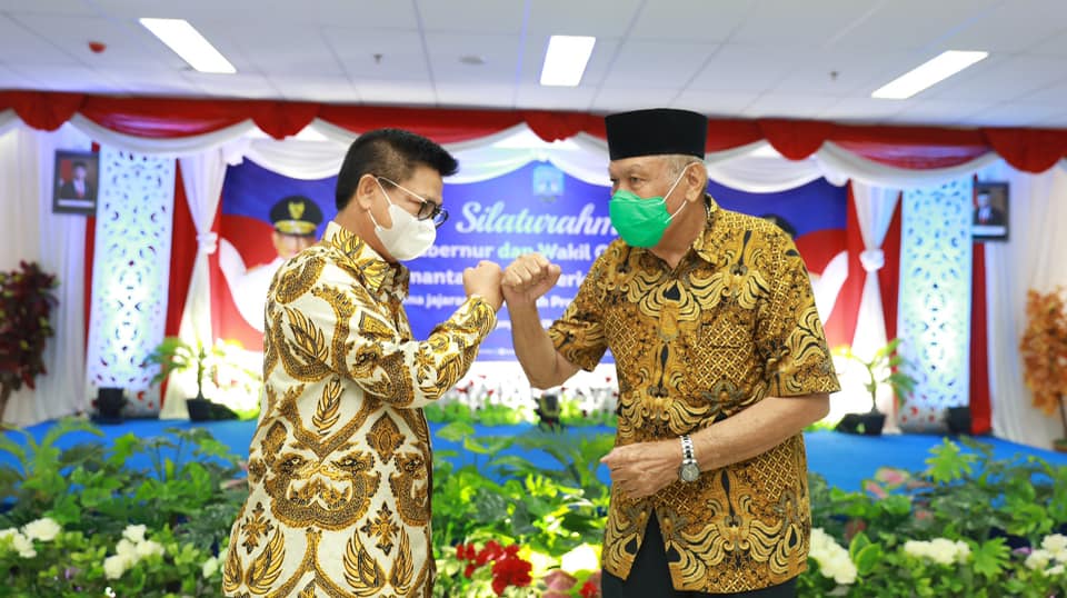Irianto-Udin pamit (Foto : Istimewa)