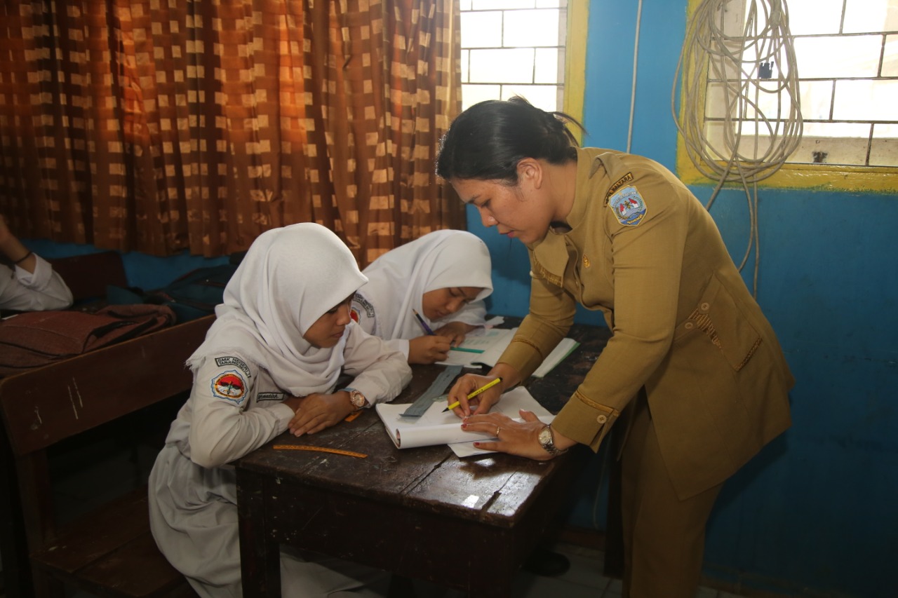 Proses pembelajaran di SMKN 1 Tanjung Selor