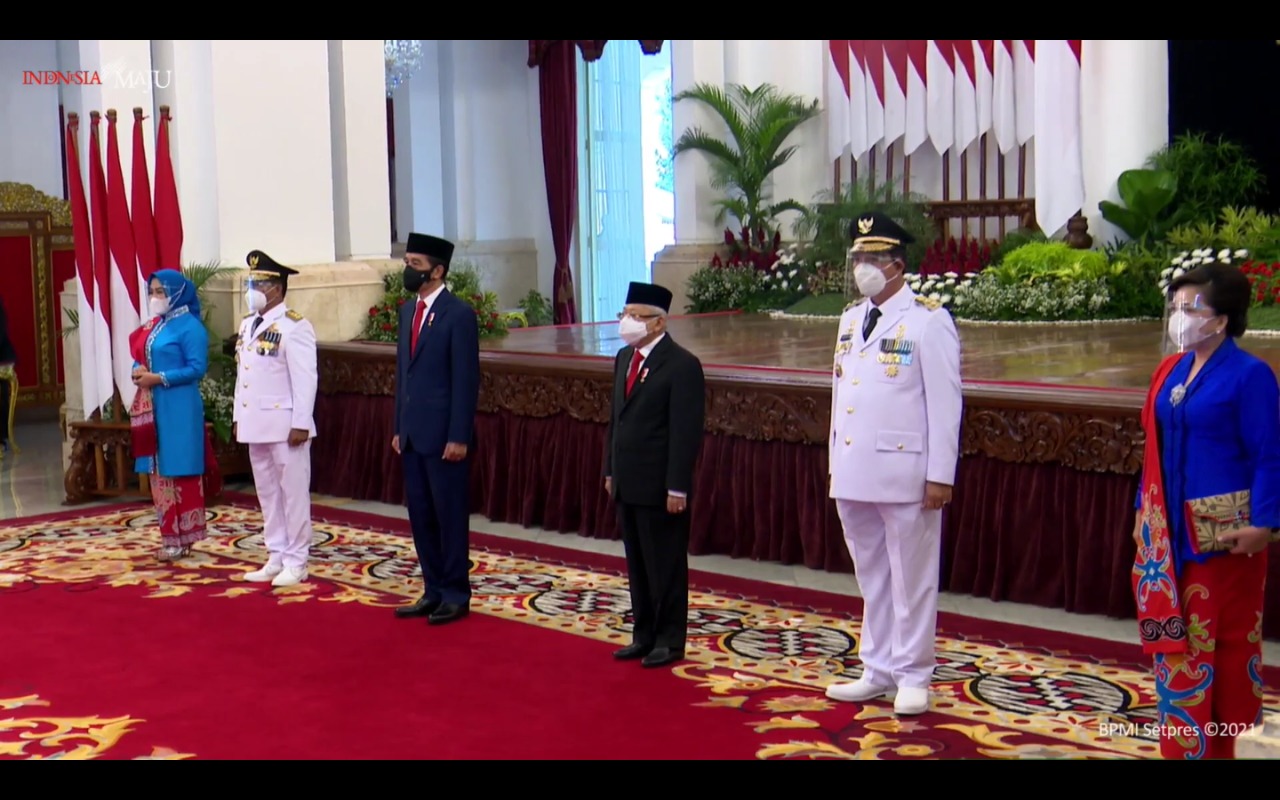 Zainal-Yansen berfoto bersama Presiden RI Joko Widodo