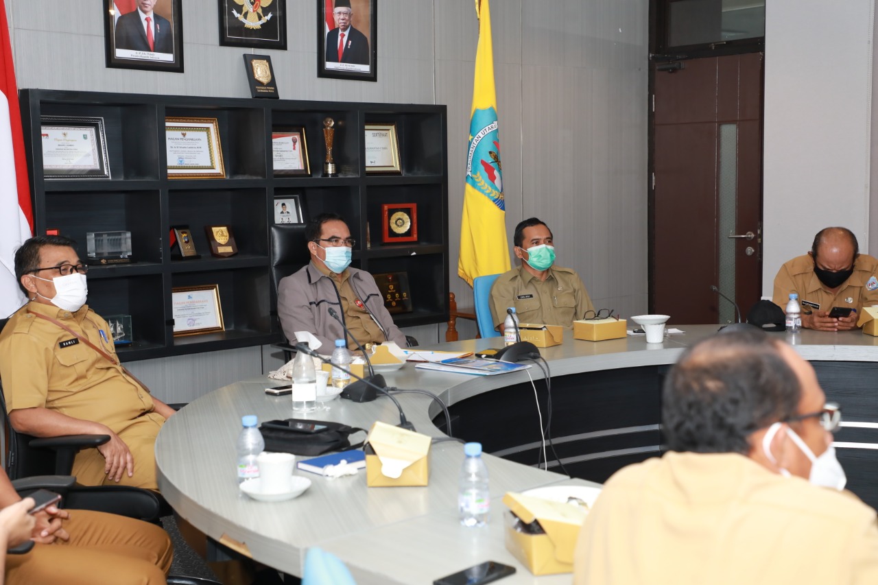 Entry Meeting Pemeriksaan BPK secara daring 