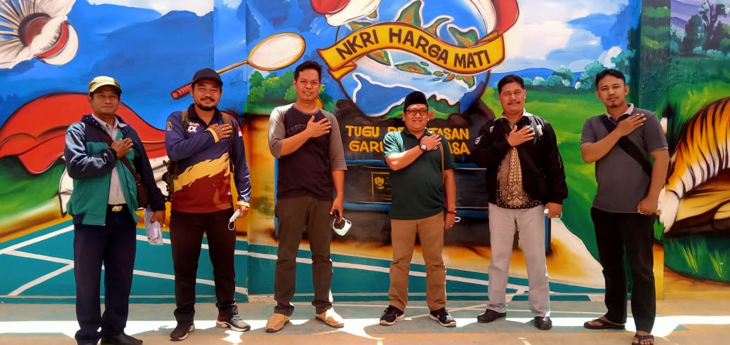 KPU Kaltara saat berada di Kecamatan Sebatik, Kabupaten Nunukan