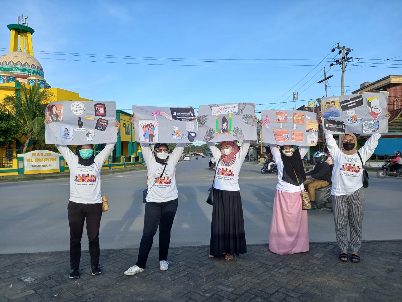 Peringatan Hari Perempuan Internasional di Tanjung Selor. (Foto : Istimewa)