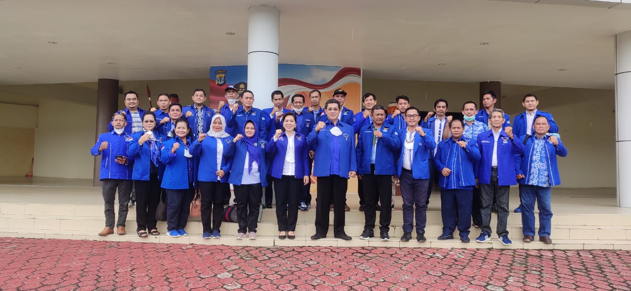 DPD dan DPC Demokrat se-Kaltara. (Foto : Kickoy)